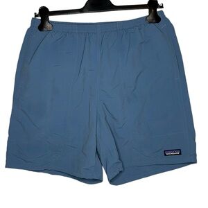 PATAGONIA | Men’s Baggies Lights 6.5” Lined Hybrid Shorts - Blue - Sz Medium
